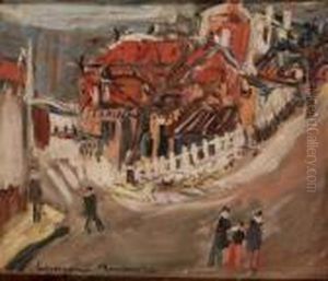 Le Lapin Agile A Montmartre by Lucien Genin