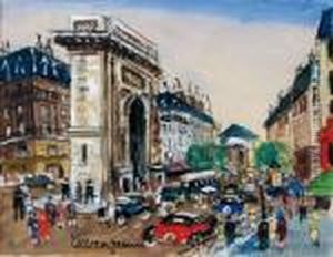 Sur Les Boulevards by Lucien Genin