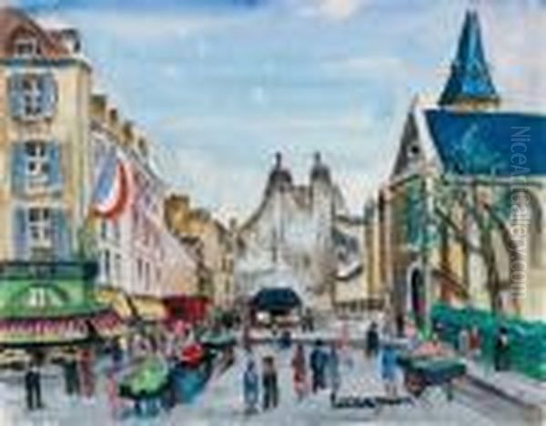 Le Marchand De Fleurs A Paris - view 1