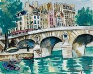 Paris, L'ile De La Cite by Lucien Genin