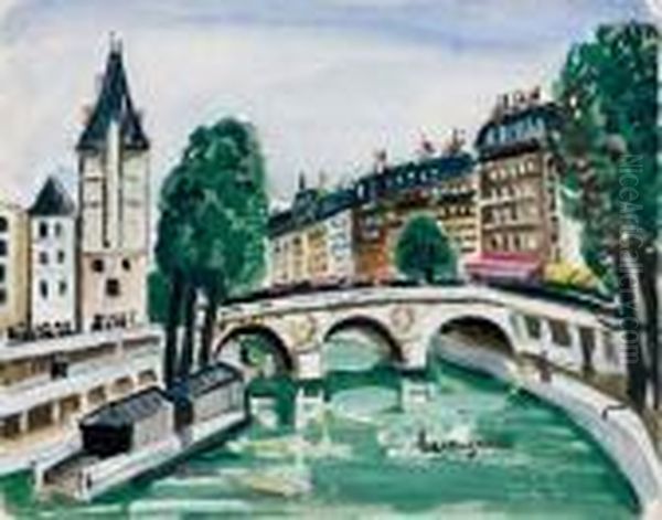 La Seine A Paris - view 1