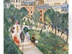 Le Square Montmartre by Lucien Genin