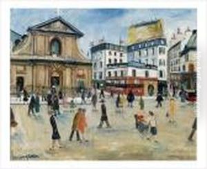Paris, Notre Dame Des Victoires by Lucien Genin
