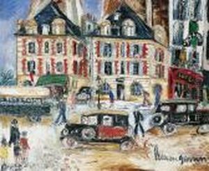 Paris, La Cite Et Le Pont Neuf by Lucien Genin