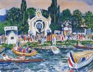 Les Canotiers Sur La Marne