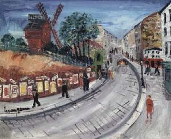 Moulin Du Blute-fin, Rue Lepic - view 1