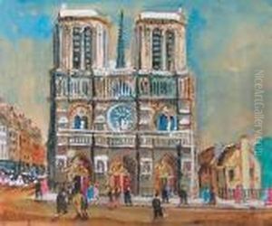 Notre-dame De Paris by Lucien Genin