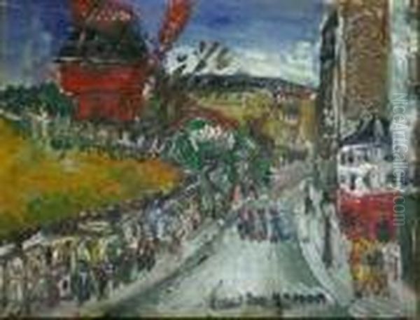 Montmartre, Le Moulin De La Galette - view 1