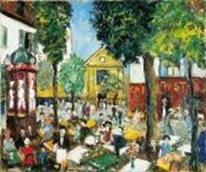 La Place Du Tertre by Lucien Genin