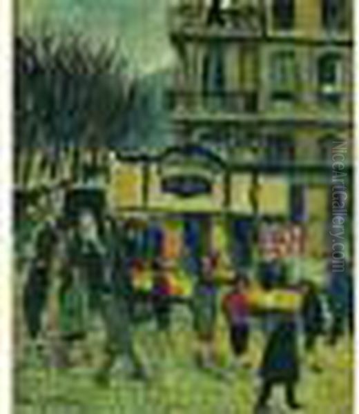L'etalage Au Coin D'une Rue Parisienne - view 1