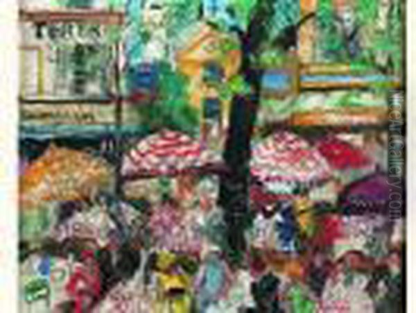 Paris, Montmartre, Place Du Tertre - view 1