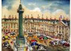 La Place Vendome by Lucien Genin