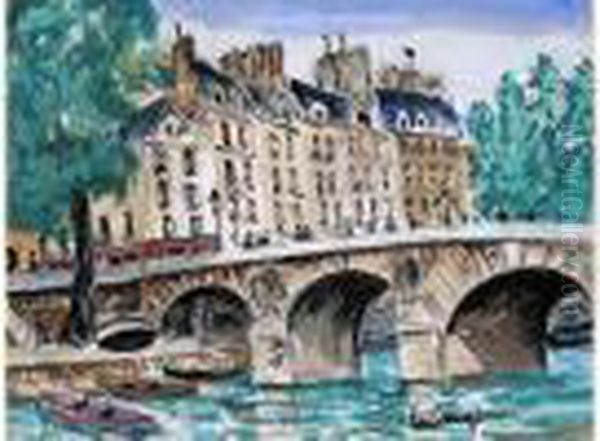 Le Pont Marie, Quai De Seine - view 1