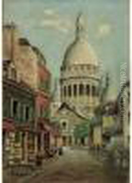 Sacre-coeur A Montmartre - view 1
