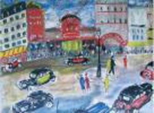 Le Moulin-rouge by Lucien Genin