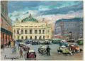 Paris, Place De L'opera Paris, Place De L'opera