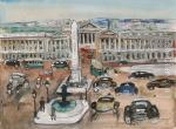 The Arc De Triomphe; Place De La Concorde - view 1