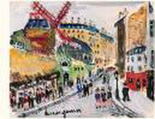 Moulin A Montmartre - view 1