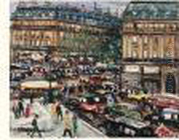 Paris, Place De L'opera - view 1