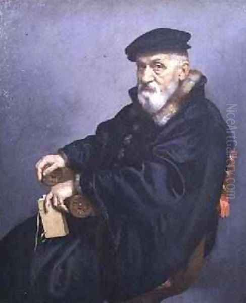 Portrait of an old man - view 1
