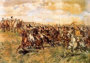 The Battle of Friedland. 1807 by Jean-Louis-Ernest Meissonier