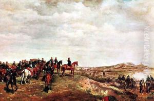 Napoleon III at the Battle of Solferino