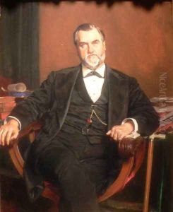Portrait of Leland Stanford