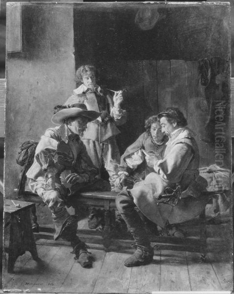 The Card Players - view 1