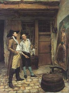 The Sign Painter by Jean-Louis-Ernest Meissonier