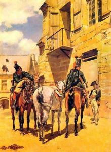 The Halt by Jean-Louis-Ernest Meissonier