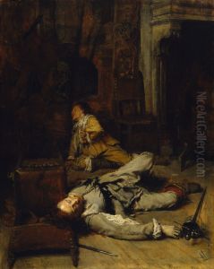 The End of the Game of Cards by Jean-Louis-Ernest Meissonier