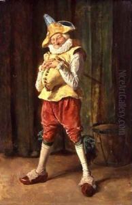 Pulcinella by Jean-Louis-Ernest Meissonier