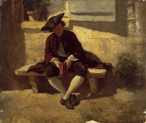 Young Man with a Book by Jean-Louis-Ernest Meissonier