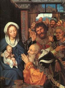 The Adoration of the Magi 1526 by Quinten Metsys