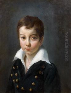 Portrait De Jeune Garcon En Buste