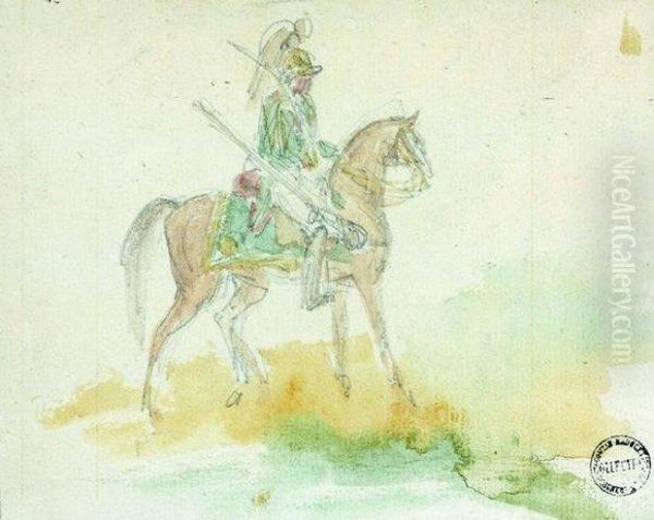 Cuirassier A Cheval - view 1