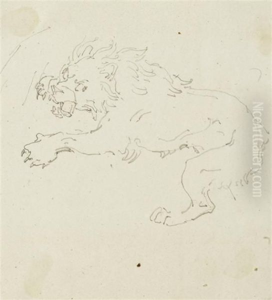 Study For A Lion - view 1
