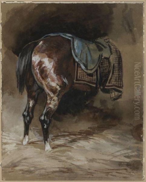 Cheval A L'ecurie - view 1