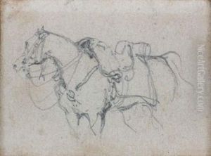 Etude De Cheval Pour Le Trompette De Hussard