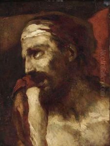 Tete De Lazare by Theodore Gericault
