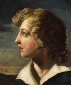 Portrait De Jeune Garcon De Profil