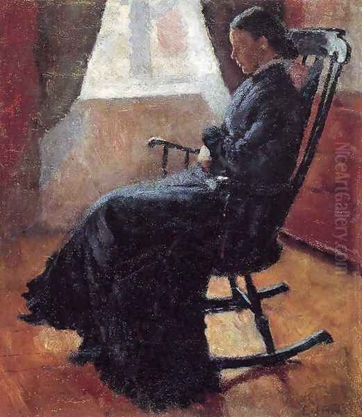 Aunt Karen in the Rocking Chair - view 1