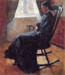 Aunt Karen in the Rocking Chair