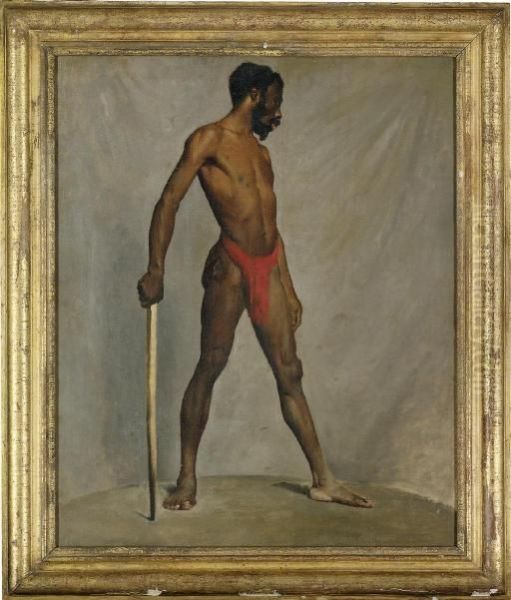A Standing Male Nude - view 1