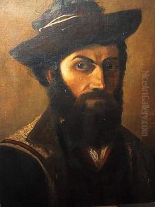 Atelier De, Portrait D'un Bandit Des Environs De Rome