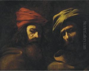 19th Century
Two Turbanned Men by Theodore Gericault