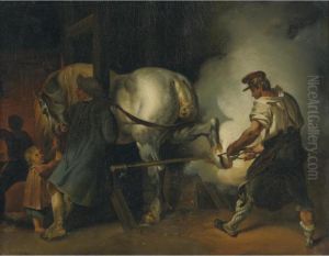 The Flemish Farrier by Theodore Gericault