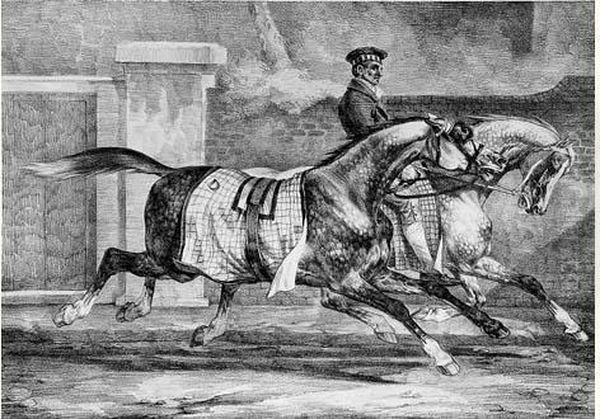 Horses Exercising. 1821. - view 1