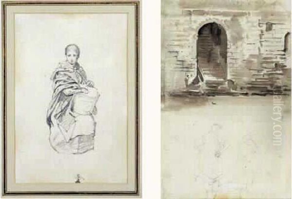 La Bouquetiere. - view 1