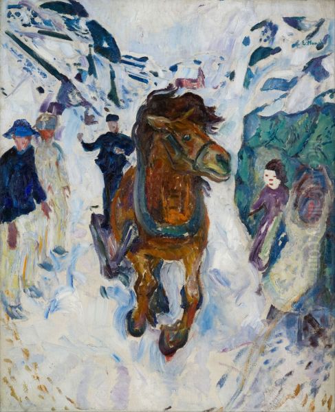 Horse galloping 1912 - view 1